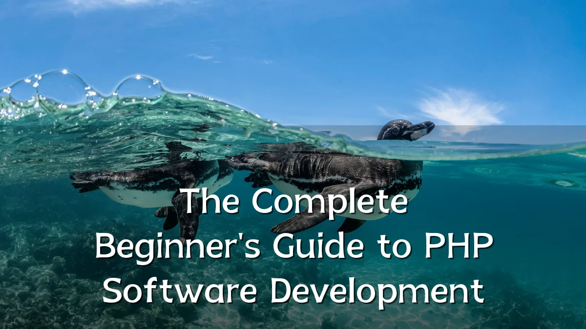 The Complete Beginner's Guide to PHP Software Development
