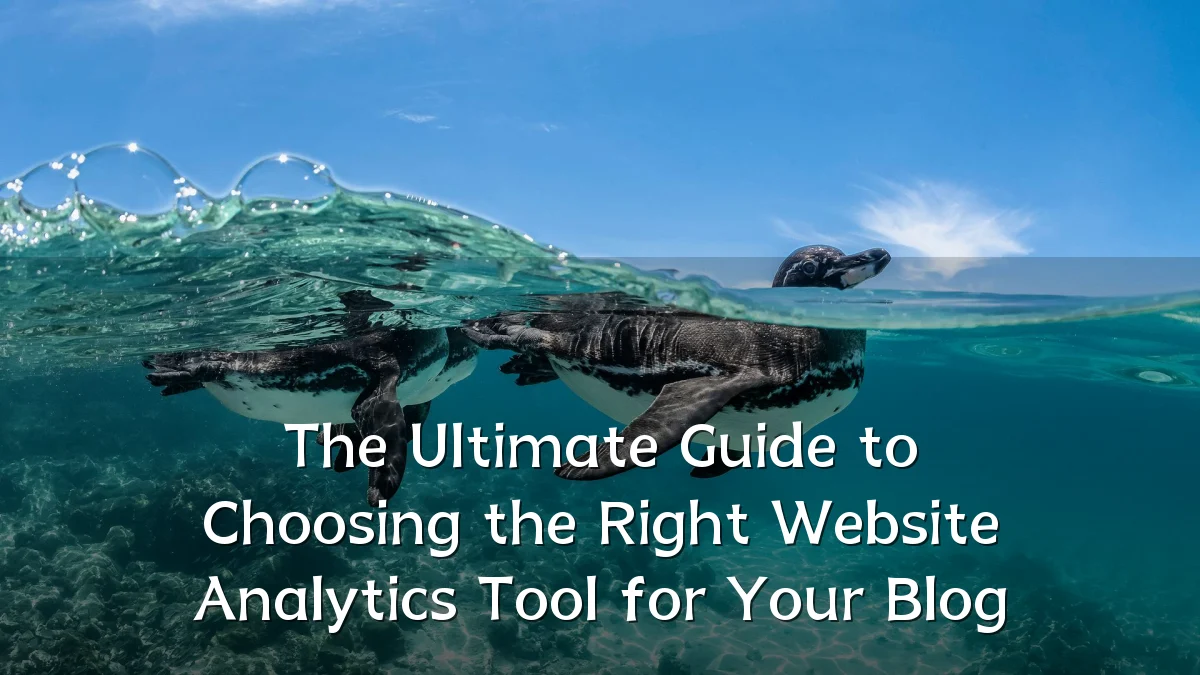 The Ultimate Guide to Choosing the Right Website Analytics Tool for Your Blog