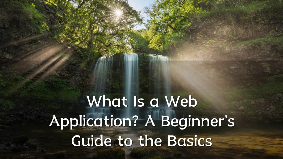 What Is a Web Application? A Beginner's Guide to the Basics