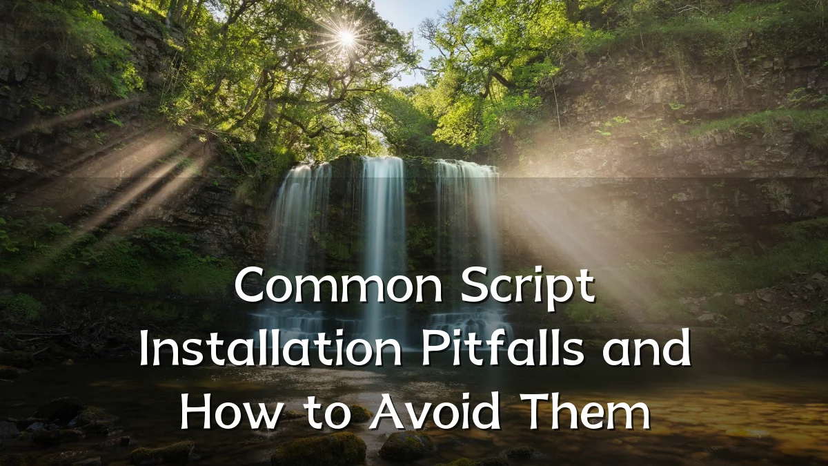 Common Script Installation Pitfalls and How to Avoid Them