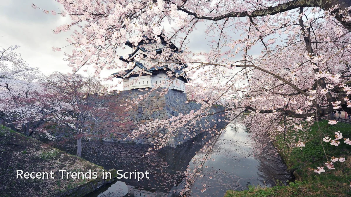 Recent Trends in Script