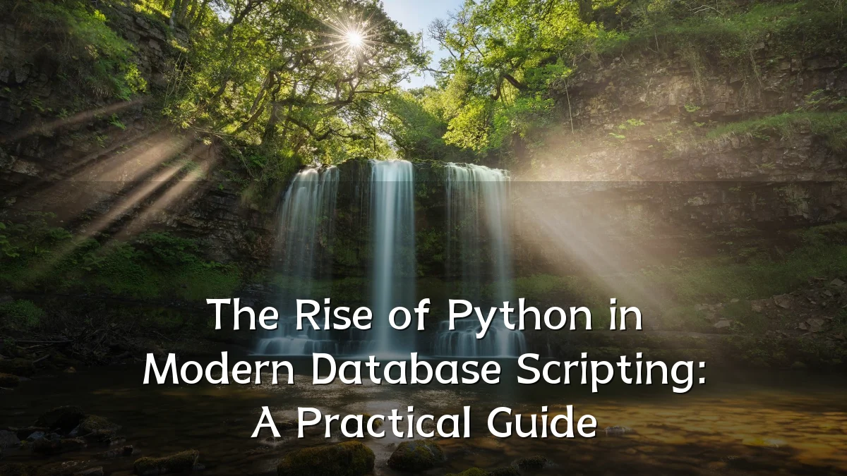 The Rise of Python in Modern Database Scripting: A Practical Guide